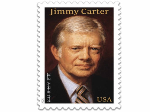 Jimmy Carter 2025 Forever Stamps — Presidential Commemorative, First-Class Postage