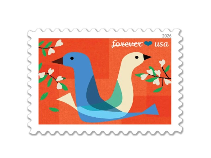 2026 Love Forever Stamps — Wedding and Invitation Postage, First-Class