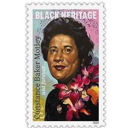 Constance Baker Motley 2024 Forever Stamps — Black Heritage Series, First-Class Postage